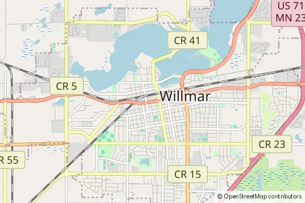 Karte Willmar