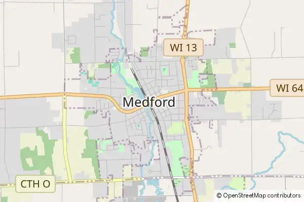 Karte Medford