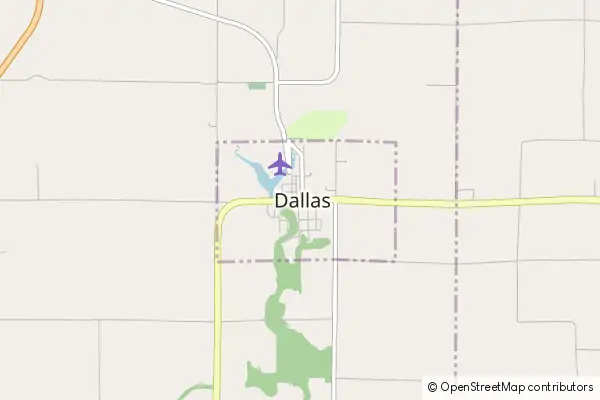 Karte Dallas