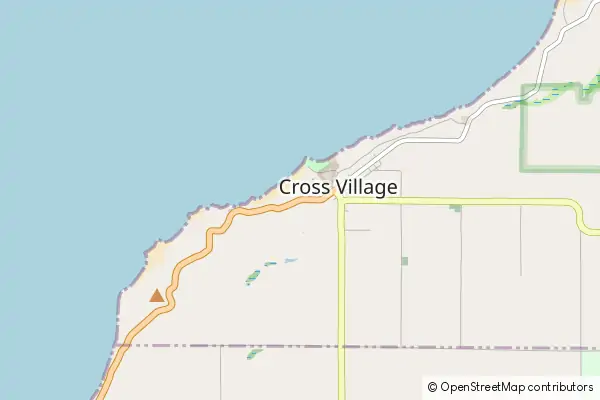 Karte Cross Village