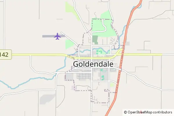 Karte Goldendale