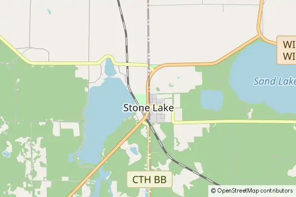 Karte Stone Lake