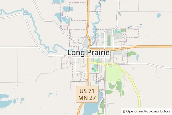 Karte Long Prairie