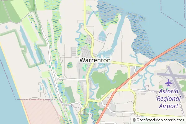 Karte Warrenton