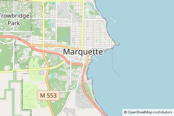 Karte Marquette