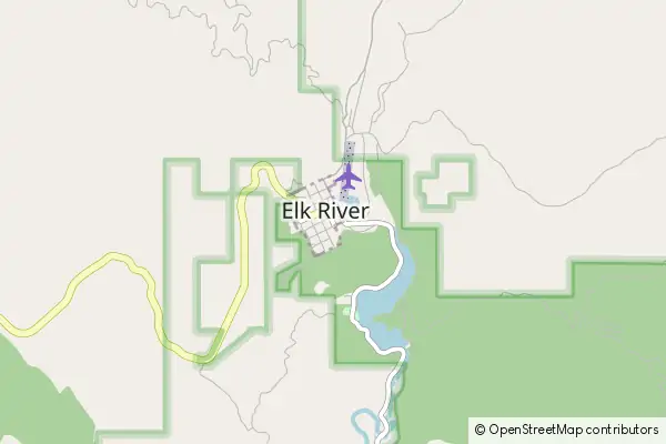 Karte Elk River