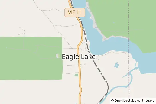 Karte Eagle Lake