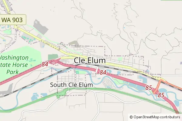 Karte Cle Elum