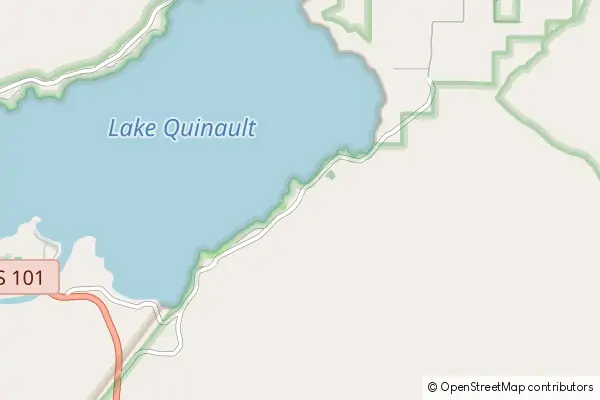 Karte Quinault