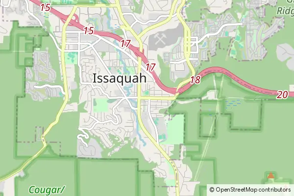 Karte Issaquah