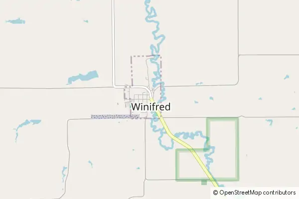 Karte Winifred