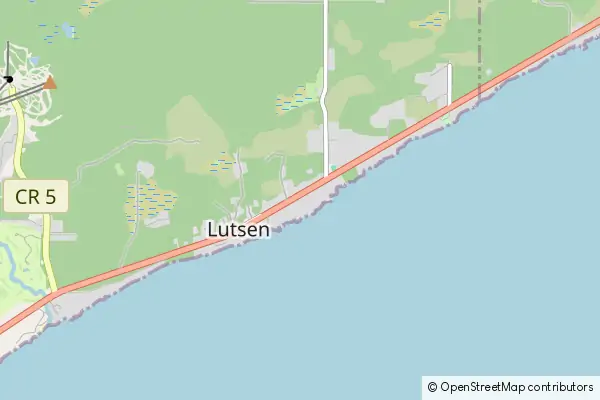 Karte Lutsen