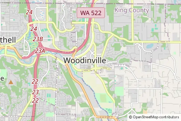 Karte Woodinville