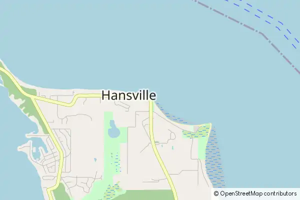 Karte Hansville