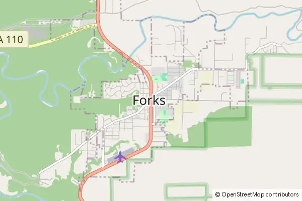 Karte Forks