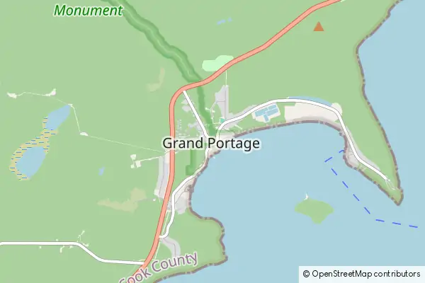 Karte Grand Portage