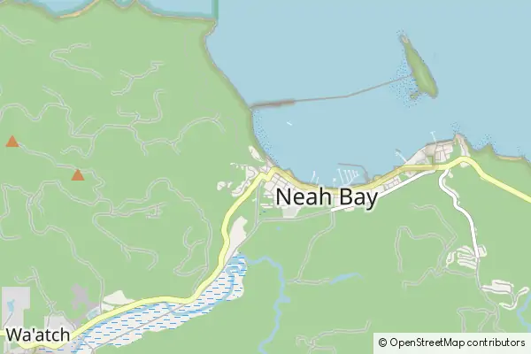 Karte Neah Bay