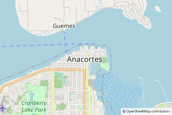 Karte Anacortes