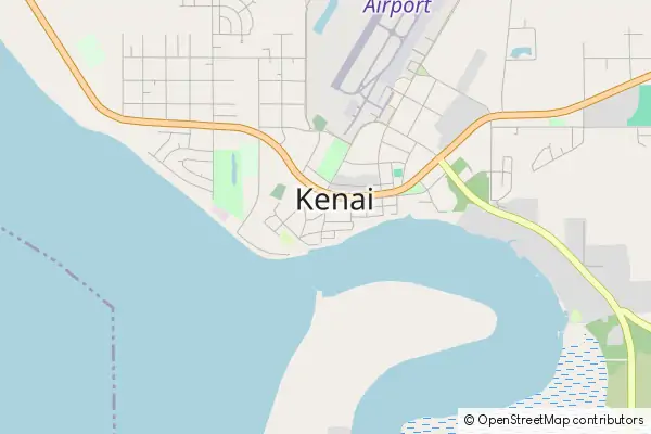 Karte Kenai