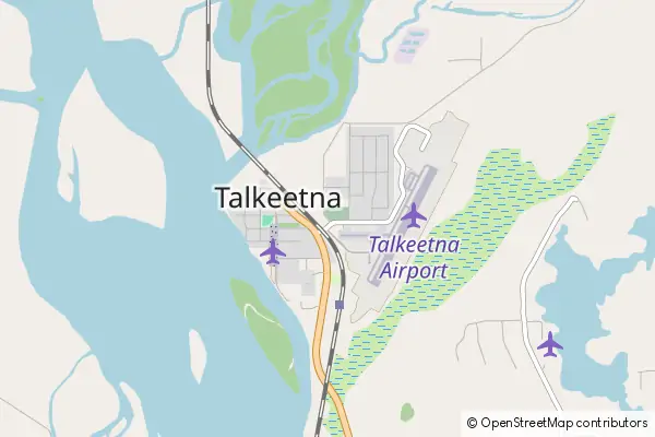 Karte Talkeetna