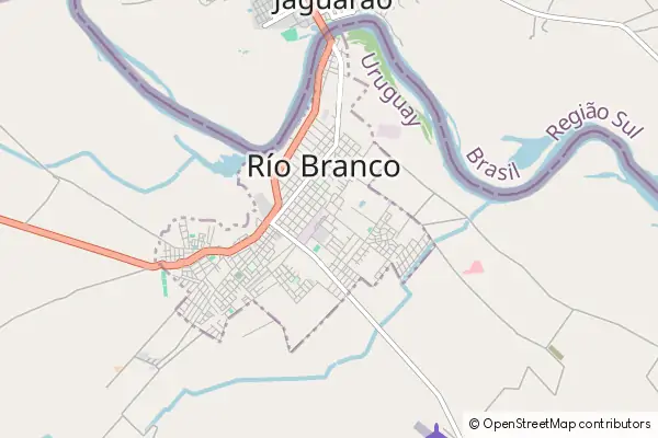 Karte Río Branco