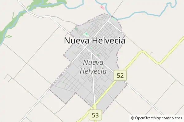 Karte Nueva Helvecia