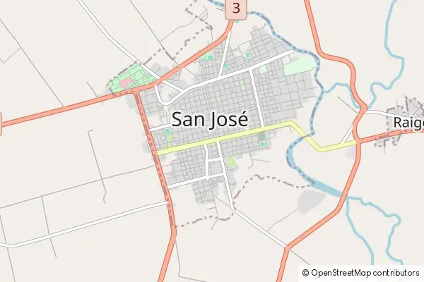 Karte San José de Mayo