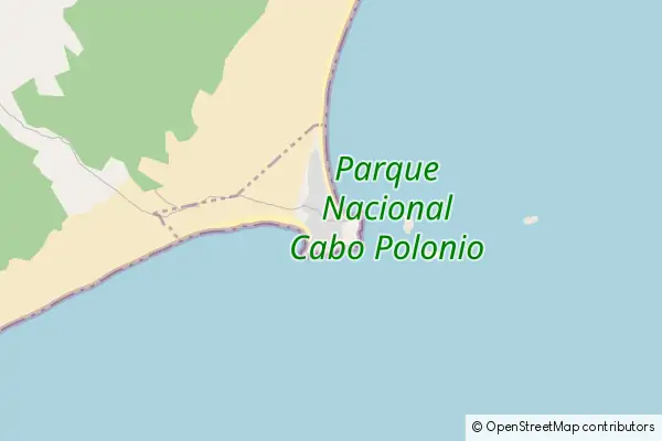 Karte Cabo Polonio