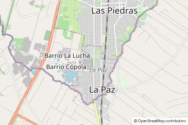 Karte La Paz