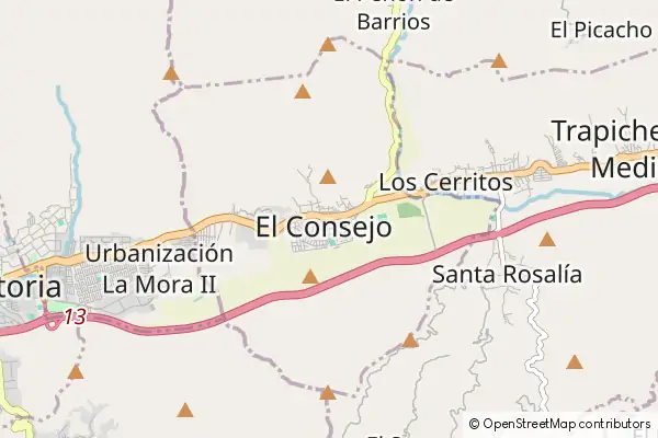 Karte: Jose Rafael Revenga • © OpenStreetMap contributors Karte Jose Rafael Revenga