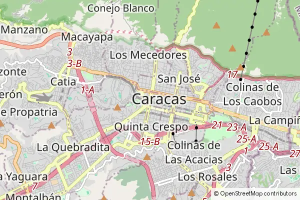 Karte Canaima Nationalpark