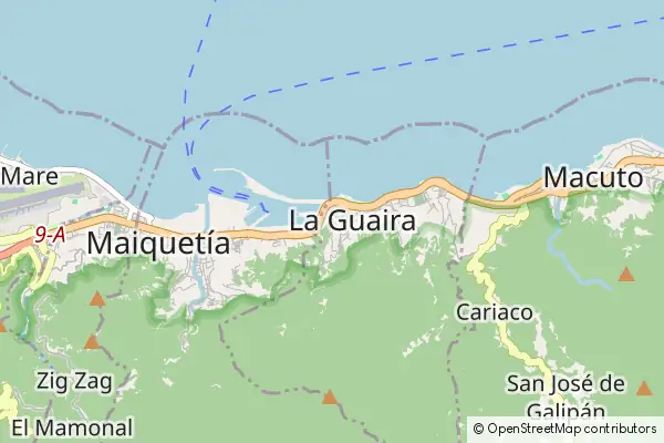 Karte La Guaira