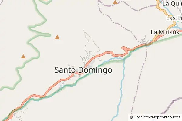 Karte Santo Domingo