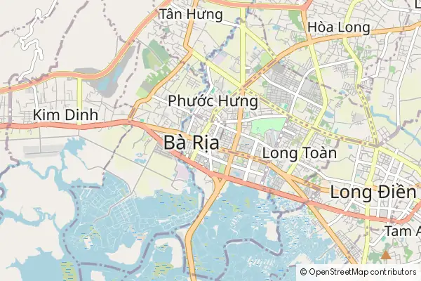 Karte Bà Rịa