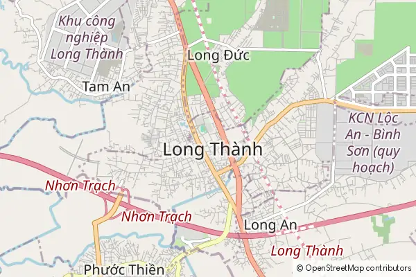 Karte Long Thành