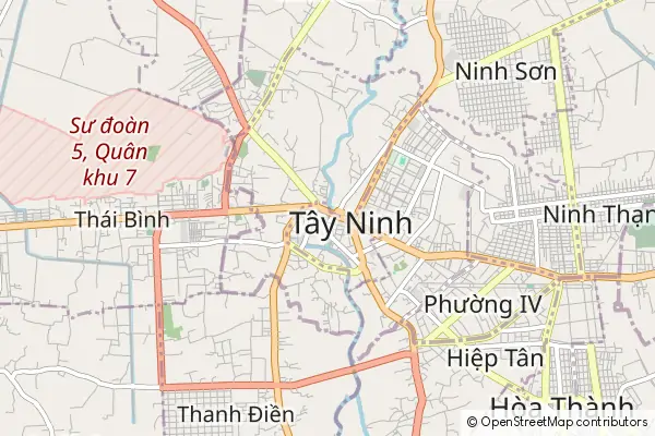 Karte Tây Ninh