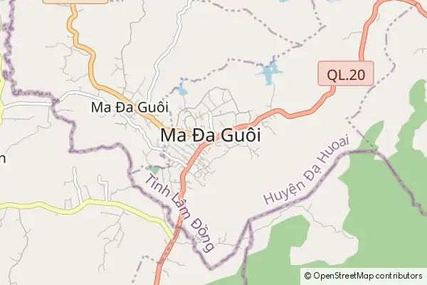 Karte: Madagui Town • © OpenStreetMap contributors Karte Madagui Town
