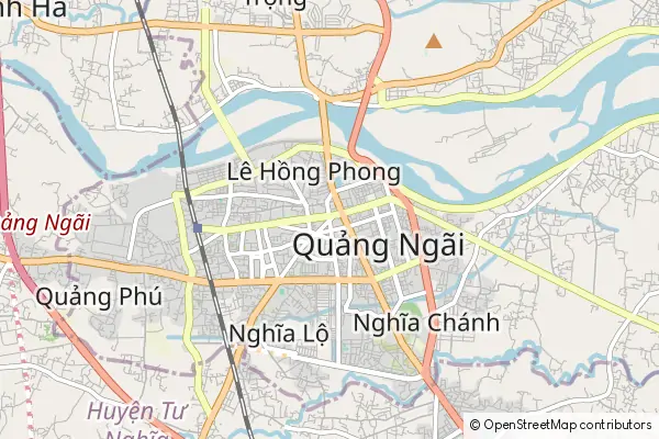 Karte Thành phố Quảng Ngãi