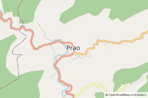 Karte Prao