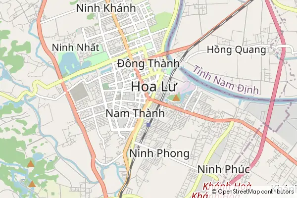 Karte Ninh Bình