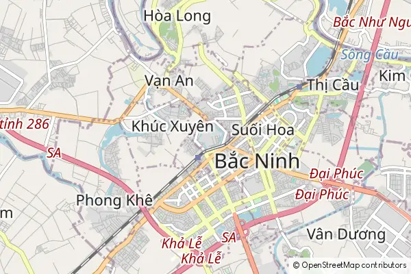 Karte Bắc Ninh