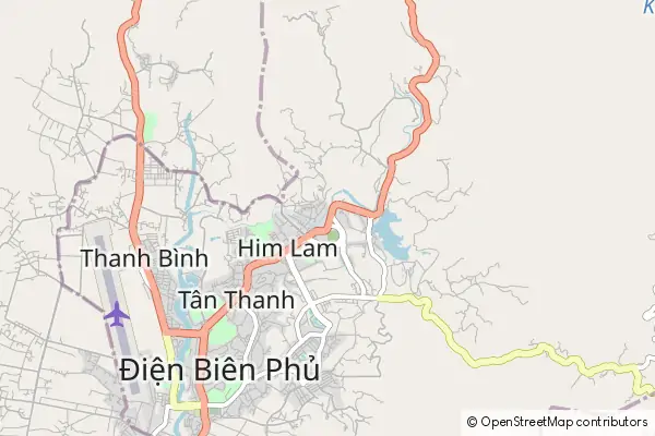 Karte Dien Bien Phu