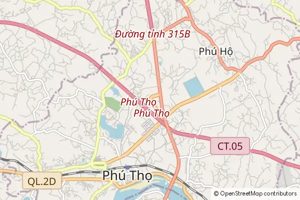 Karte Phú Thọ