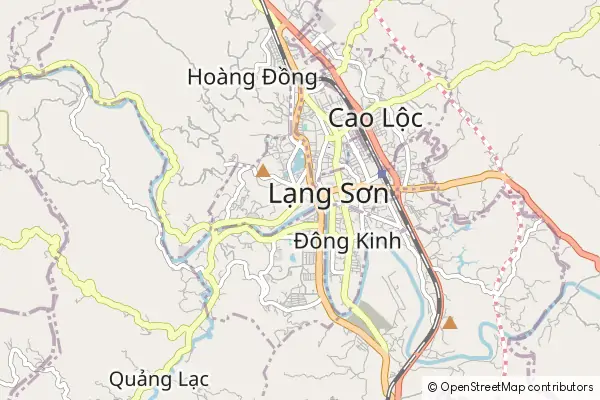 Karte Lạng Sơn