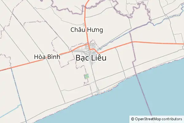 Karte Bạc Liêu