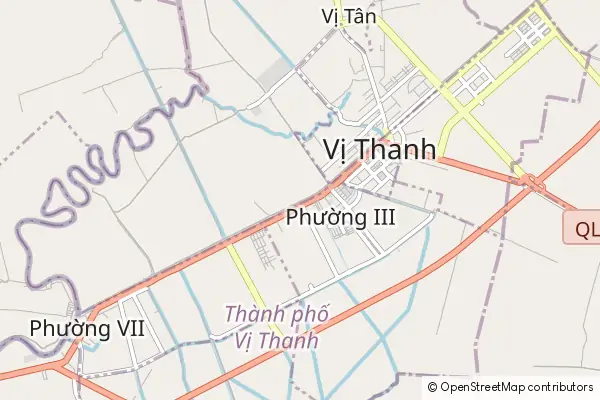 Karte Vị Thanh