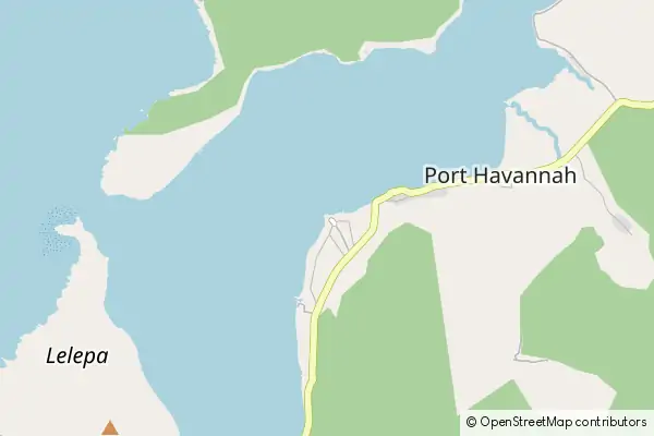 Karte Port Havannah