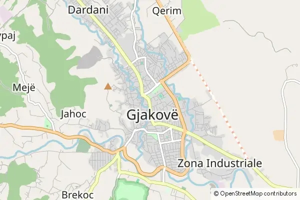 Karte Gjakova