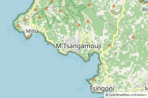 Karte: M’Tsangamouji • © OpenStreetMap contributors Karte M’Tsangamouji