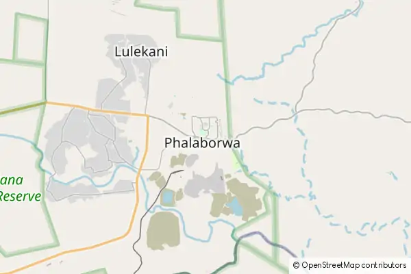 Karte Phalaborwa